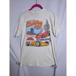 1992 Indy 500 Car Racing Single Stitch Shirt All Sport USA Tag Size L